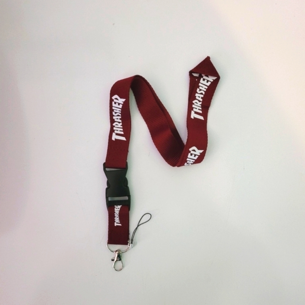 Thrasher Purple One Size Lanyard with Clip